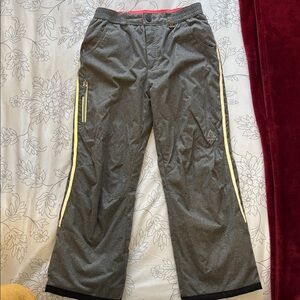 Gerry Weber Gray Cargo Pants with Yellow Trim